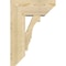 Ekena Millwork Balboa Slat Rough Sawn Bracket w/ Offset Brace, Douglas Fir, 8"W x 18"D x 26"H BKT0806X18X26BOA06RDF - alternate 2